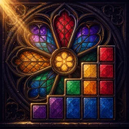Symbol von Rosace: Stained Glass Puzzle